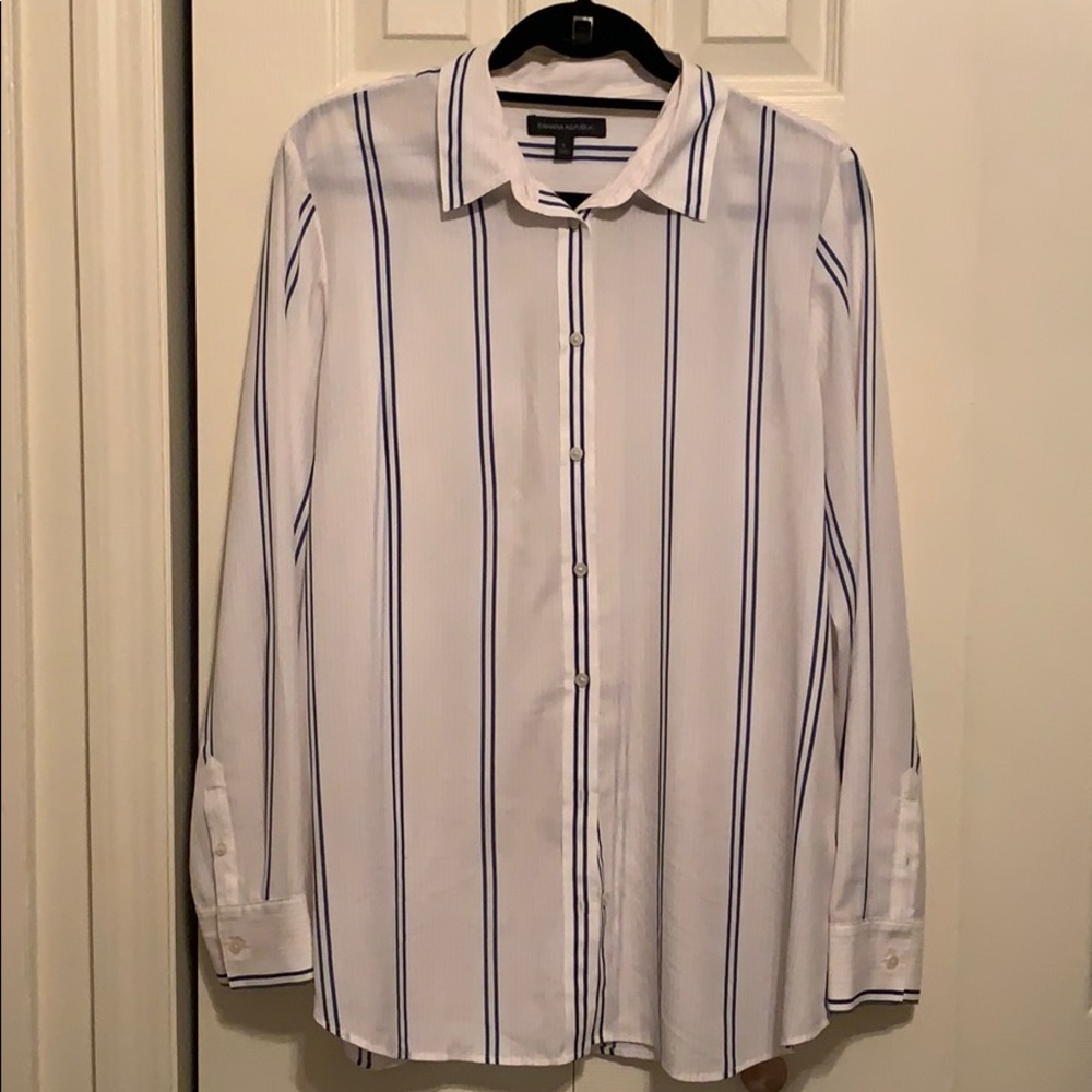 Button down dress top